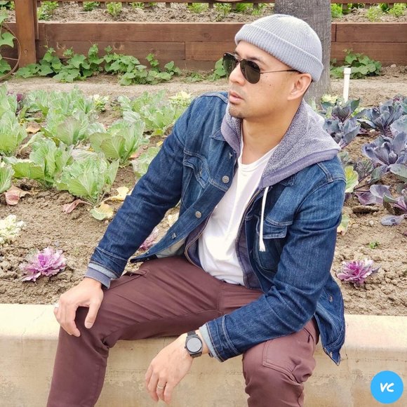 VC Mini Fisherman Beanie (Gray) - Picture 7 of 7